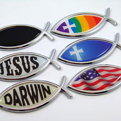 Jesus Fish Emblems