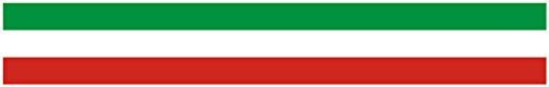 24" Vinyl trim Italy italian flag strip sticker decals hood bumper car