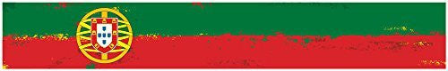 24" Vinyl trim Portugal Portugese flag strip sticker decals hood bumper car