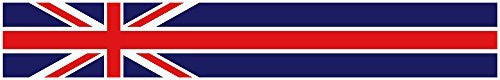 24" Vinyl trim Great Britain flag British strip sticker decals hood bumper car