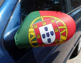 Mirror Flag Portugal Portugese Car Auto Mirror Flag Covers Set of 2.