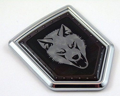 Chechnya Chechen Flag Car Chrome Emblem Decal Sticker crest badge