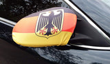 Mirror Flag Germany German with Eagle Car Auto Side Mirror Flag Covers Set of 2.