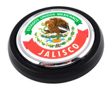 Jalisco Mexico Car Truck Grill Black Badge 3.5" grille chrome emblem