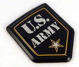 US Army flag Black Shield Car bike Decal crest Emblem