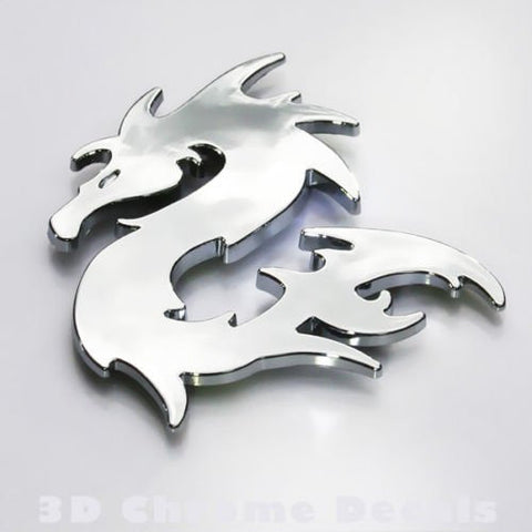 WatSKY Décalcomanies 3D Emblème Voiture GR - Logo Chrome Arrière Autocollant, Décoration Personnalisée