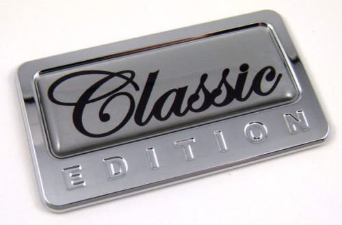 Car Chrome Decals CBEDI-CLASS Classic custom Edition Chrome Emblem with domed decal Car Auto Bike Badge