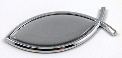 Jesus Fish Emblems – Car Chrome Decals