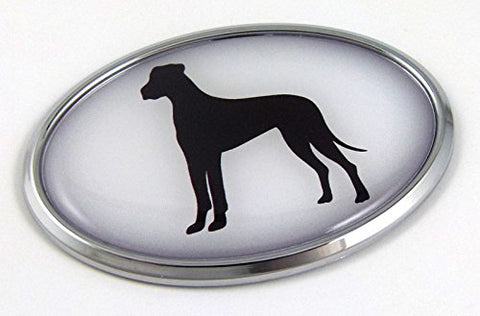Great Dane Dog Breeds 3D Chrome Emblem Pet Decal Car Auto Bike Truck Sticker