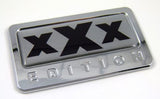 XXX Edition Car Chrome Emblem with Dome Decal Auto Truck Bike 3D Badge USA
