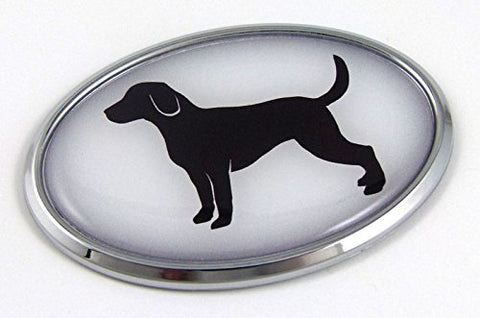 Labrador Lab Dog Breeds 3D Chrome Emblem Pet Decal Car Auto Bike Truck Sticker