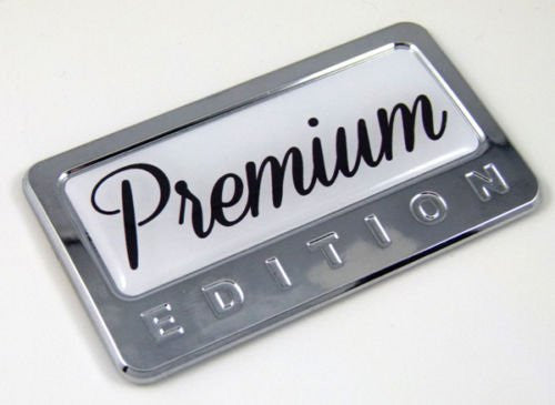 Premium Edition Chrome Emblem