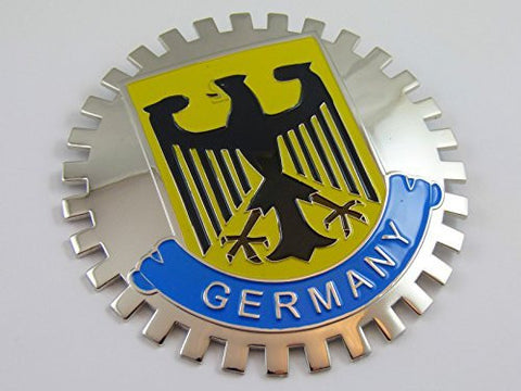 Grille Badge German Germany for car truck grill mount Deutschland