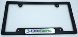EcoBeast Black Plastic Car License Plate Frame Holder eco Beast