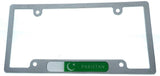 Pakistan Flag car License Plate Frame Chrome Plated Plastic tag Holder CP08