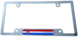 Croatia Flag car License Plate Frame Plastic Chrome Plated tag Holder CP08