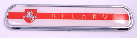 Belarus Car Chrome Emblem 3D auto Decal Sticker for car Bike Boat 5.3"