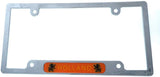 Holland Flag car License Plate Frame Chrome Plated Plastic tag Holder CP08