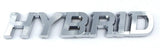 Hybrid Chrome Emblem Car Auto Decal Bumper 5.5"