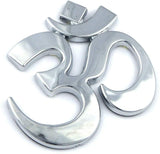 Aum Om, car Chrome Emblem auto Bike 3D Badge Chrome Decal Yoga 2.5"