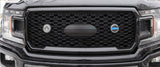 Ankh Car Truck Black Round Grill Badge 3.5" Black grille chrome emblem