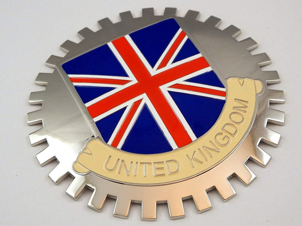 United Kingdom Grille Badge for car Truck Grill Mount British Flag