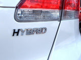Hybrid Chrome Emblem Car Auto Decal Bumper 5.5"