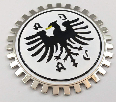 ADAC Grille Badge German car Club Flag for car Truck Grill Mount