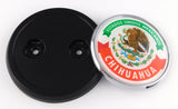 Chihuahua Mexico Car Truck Grill Black Badge 3.5" grille chrome emblemm