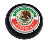 Veracruz Mexico Car Truck Grill Black Badge 3.5" grille chrome emblem