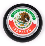 Cerralvo Mexico Car Truck Grill Black Badge 3.5" grille chrome emblem