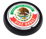 Diaz Ordaz Mexico Car Truck Grill Black Badge 3.5" grille chrome emblem