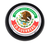 CD. Guerrero Mexico Car Truck Grill Black Badge 3.5" grille chrome emblem