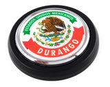 Durango Mexico Car Truck Grill Black Badge 3.5" grille chrome emblem