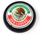 NVO . Laredo Mexico Car Truck Grill Black Badge 3.5" grille chrome emblem