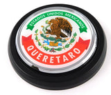 Queretaro Mexico Car Truck Grill Black Badge 3.5" grille chrome emblem