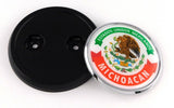 Michoacan Mexico Car Truck Grill Black Badge 3.5" grille chrome emblem