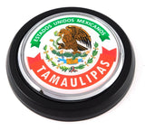 Tamaulipas Mexico Car Truck Grill Black Badge 3.5" grille chrome emblem